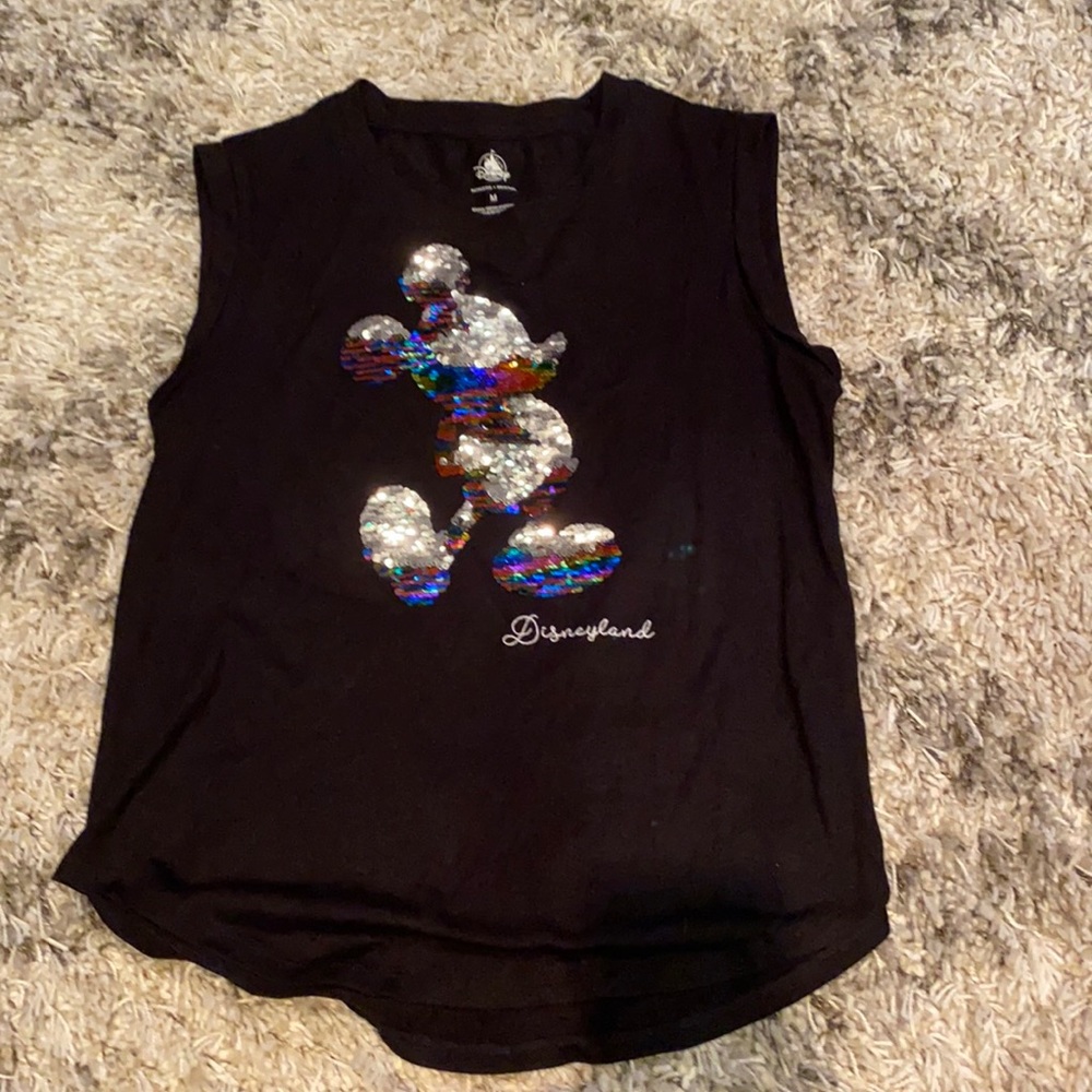 NWOT Disney Sequence Flip Shirt Size M!